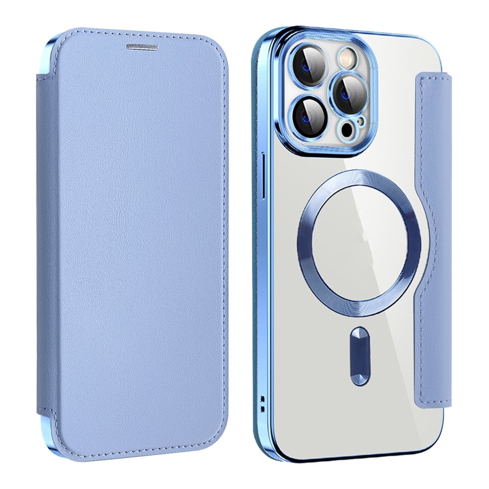 Magnetic Card Wallet Phone Case with Wireless Charger