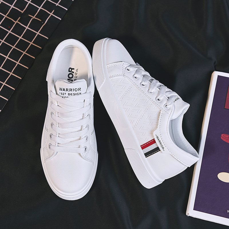 Women's White Canvas Shoes