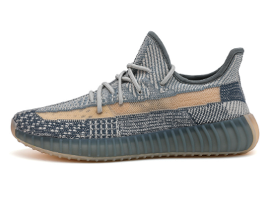 Yeezy 350 V2 Black and White Star Sneakers