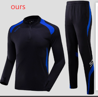 Long Sleeve Soccer Tracksuit for Adults and Kids