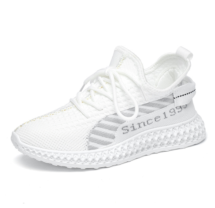 Women's Athletic Sneakers, Knitted Flyknit Shoes