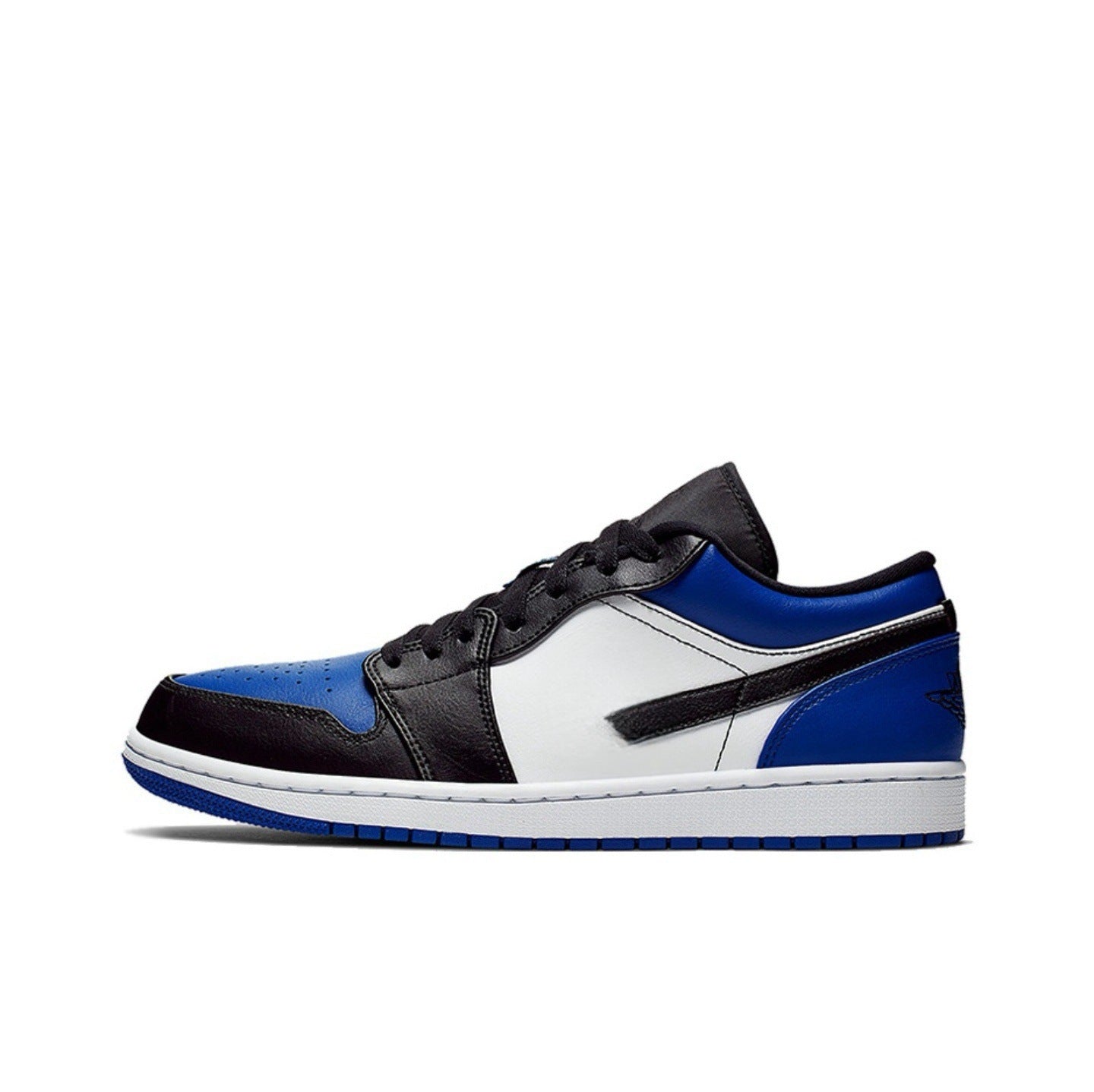 AJ1 Low Golf Black White Leather Sneakers (Authentic)