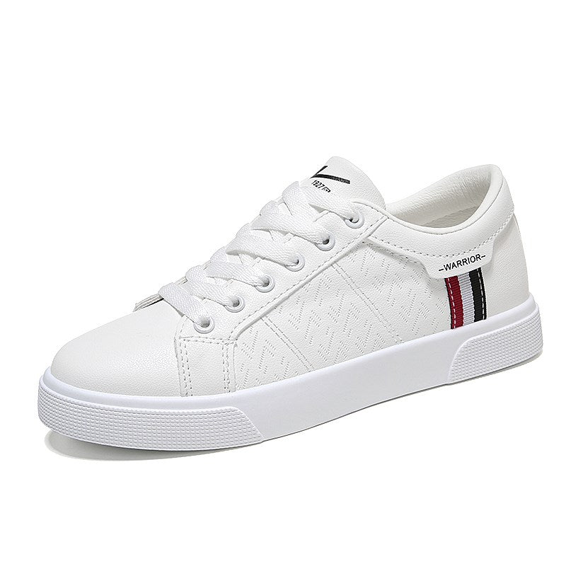 Women's White Canvas Shoes
