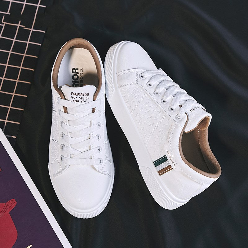 Women's White Canvas Shoes
