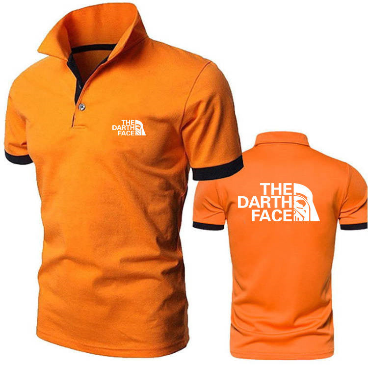 Men's Summer Polo Shirt - Breathable Patterned Tee