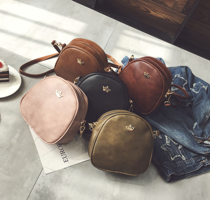 Crown Mini Bag, Shoulder Bag, Crossbody Bag