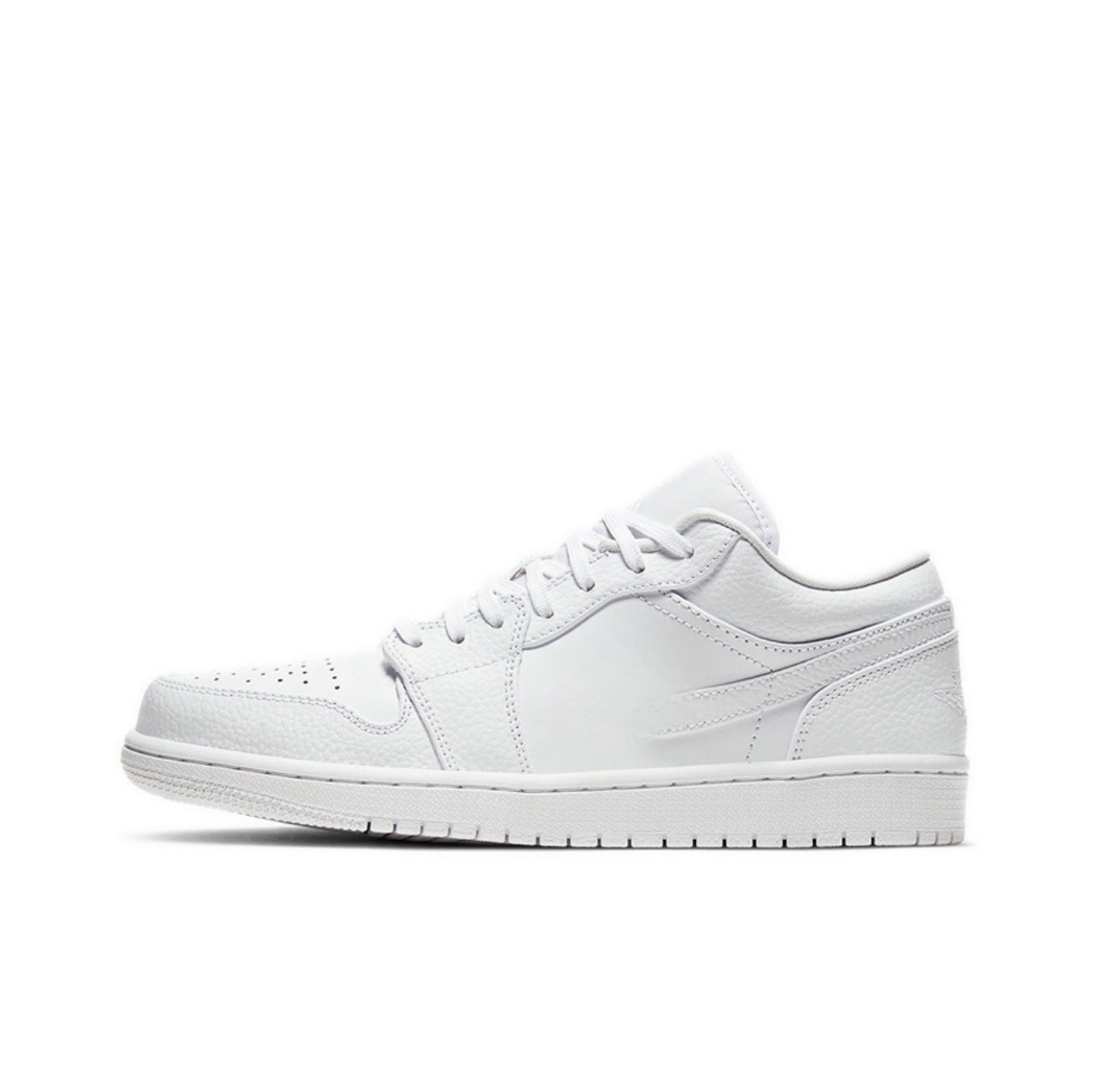 AJ1 Low Golf Black White Leather Sneakers (Authentic)