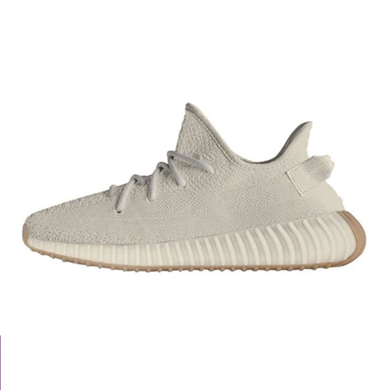 Yeezy 350 V2 Authentic Women's Sneakers (White & Yellow)