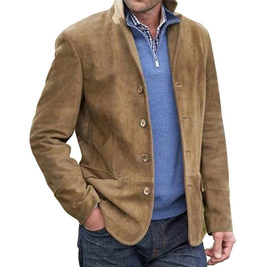 New Retro Casual Jacket for Men - European & American Style