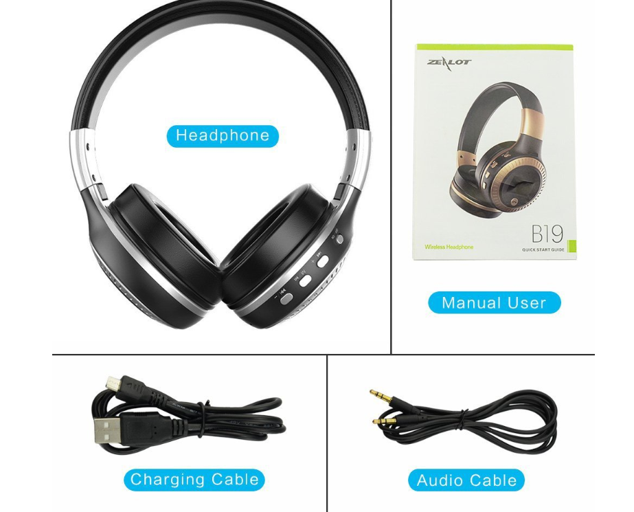 Bluetooth Over-Ear Headphones