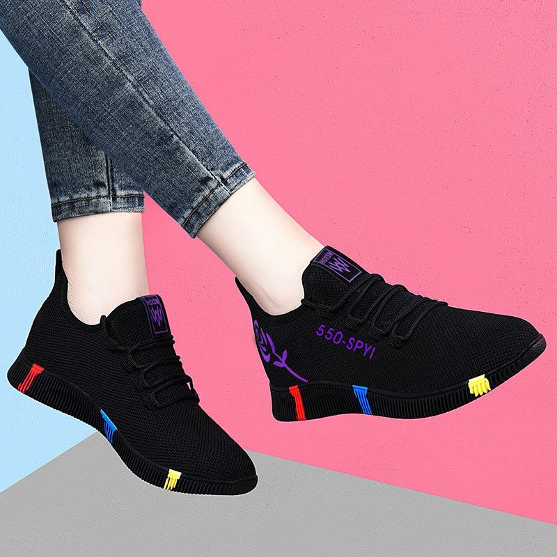 Versatile Women's Plush Cotton Sports Shoes