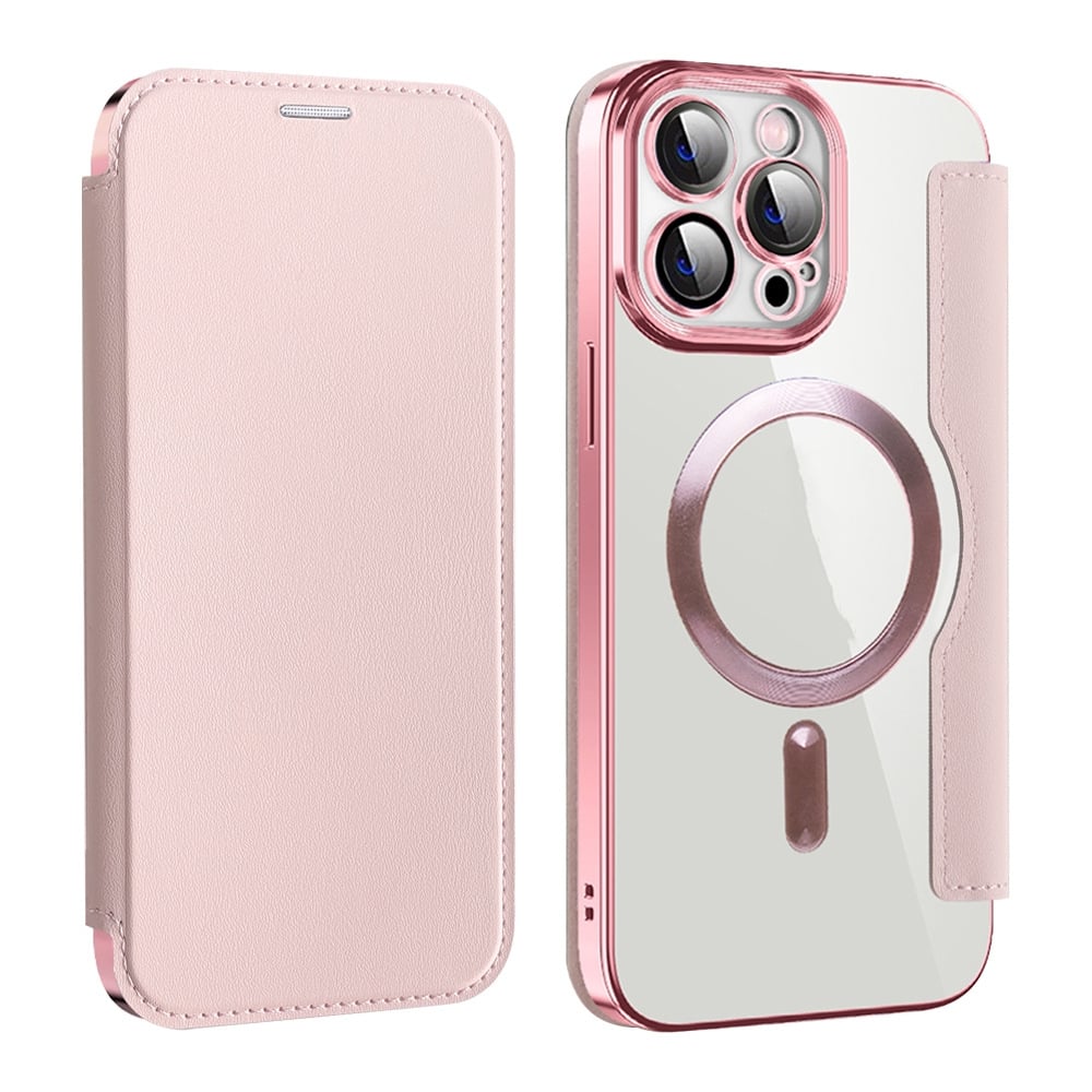 Magnetic Card Wallet Phone Case with Wireless Charger