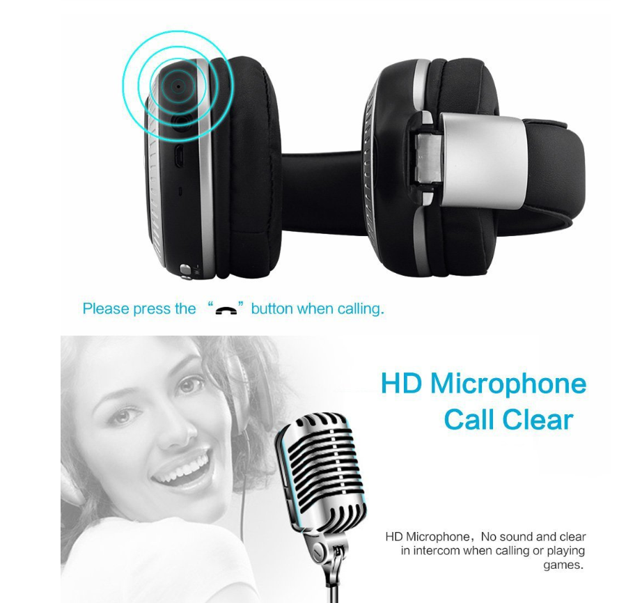 Bluetooth Over-Ear Headphones