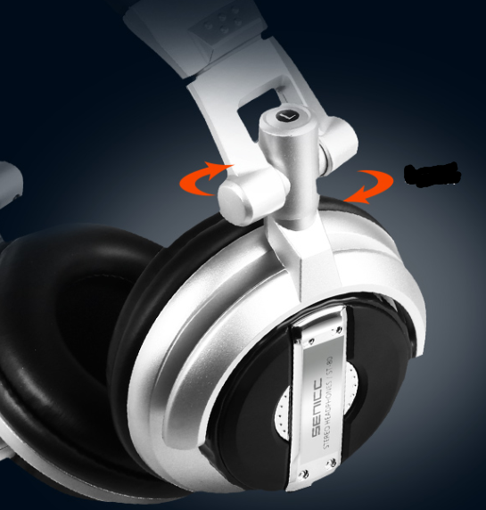 Over-Ear Headphones for Music on Computer and Phone