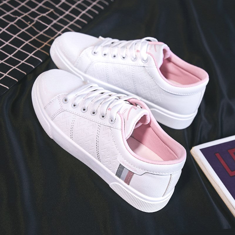 Women's White Canvas Shoes
