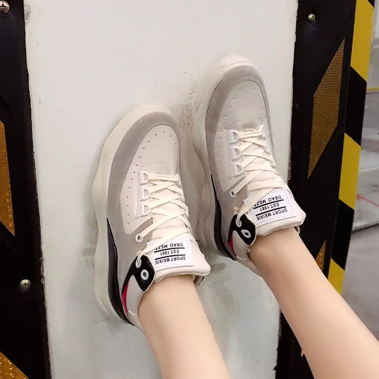 Trendy High-Top Women's Sneakers with Fur Lining