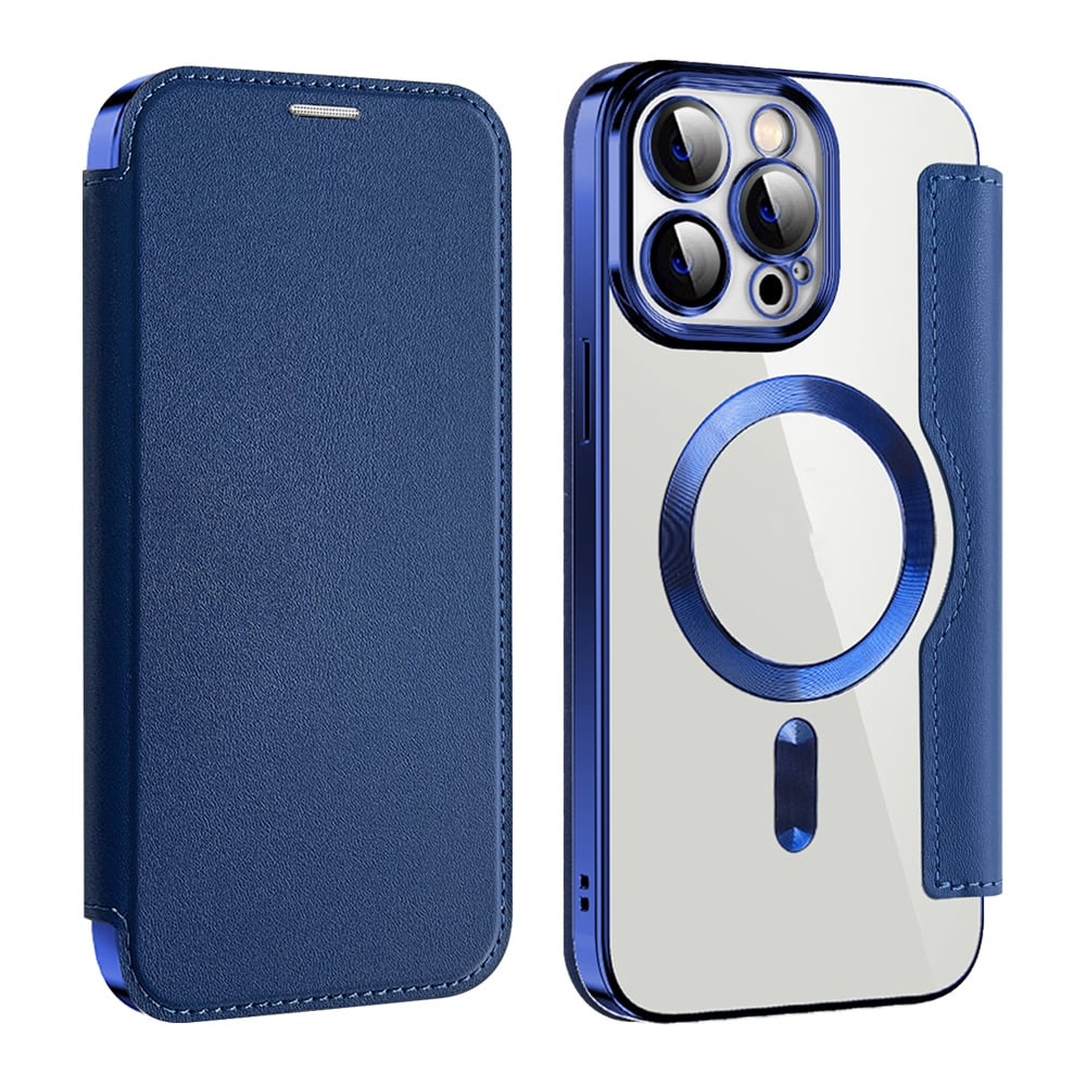 Magnetic Card Wallet Phone Case with Wireless Charger